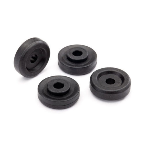 RONDELLES DE ROUES NOIRES (X4) (8957)