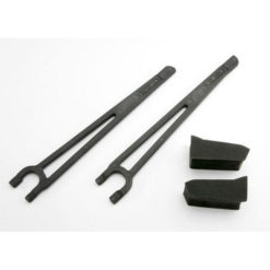 SUPPORTS DE BATTERIE PLASTIQUE GAUCHE ET DROIT (3927)
