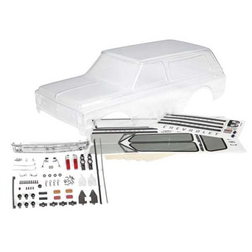 CARROSSERIE TRANSPARENTE CHEVROLET BLAZER 1969 + ACCESSOIRES