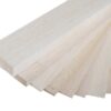 PLANCHE BALSA 100 X 10 CM 1 MM LEGER MOINS DE 120 G